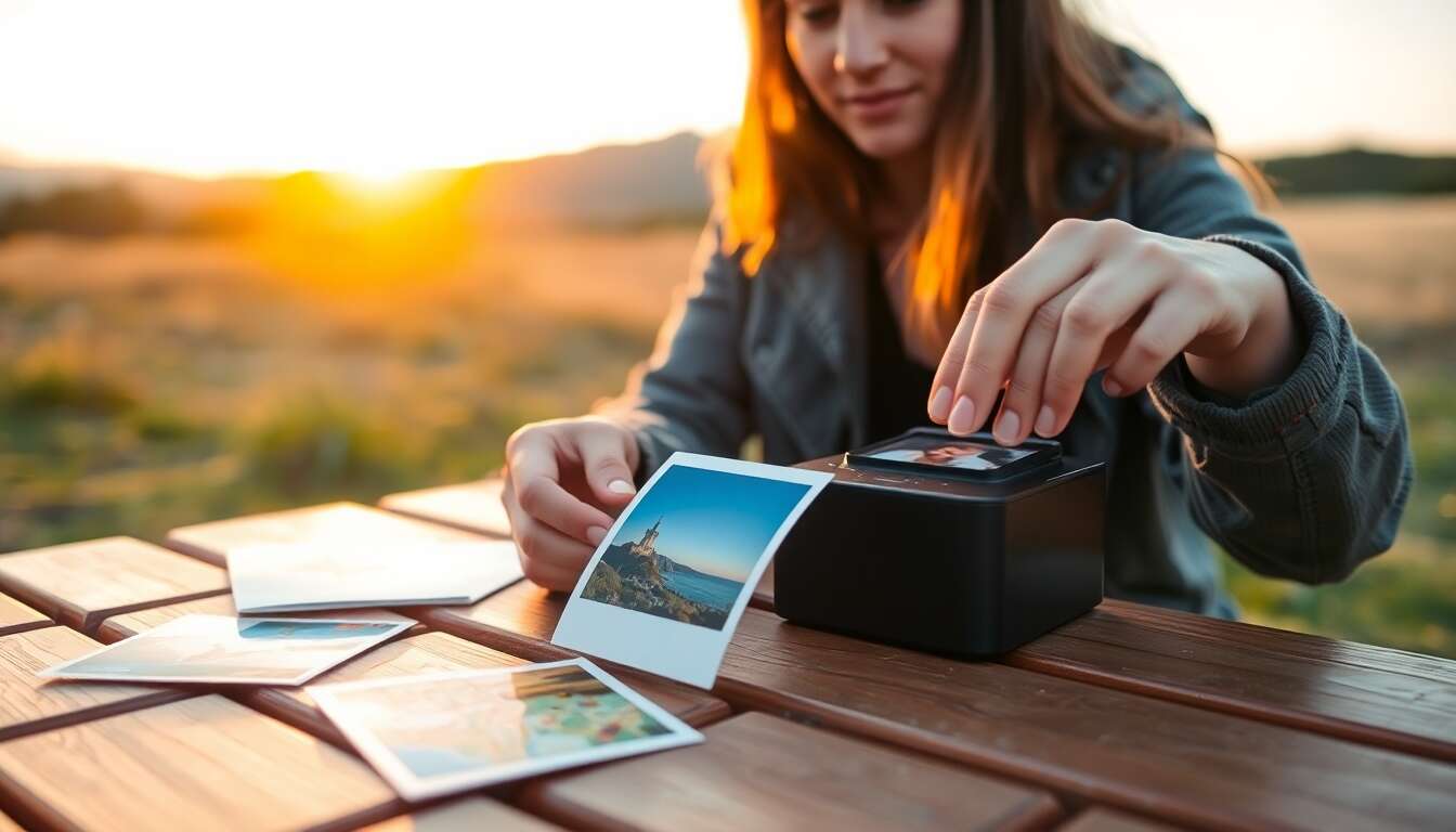 Imprimantes photo portables : la solution idéale pour imprimer vos souvenirs de voyage sur place ?