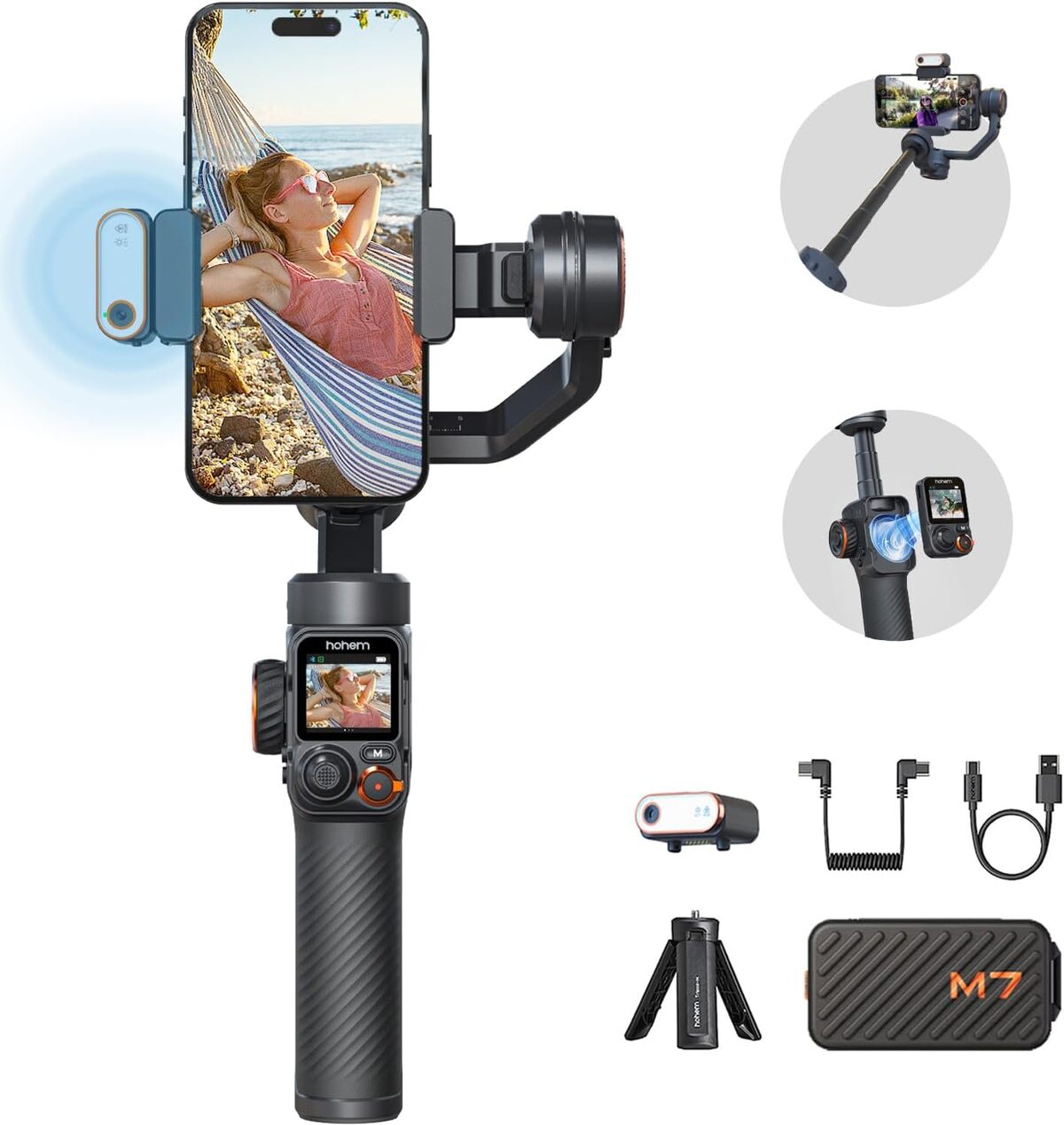 Test du stabilisateur hohem iSteady M7 : performance et innovation