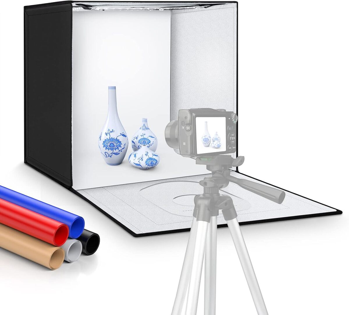 Test de la boîte à lumière OMBAR Studio : studio photo portable et polyvalent
