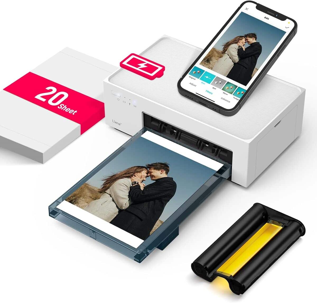 Test de l'imprimante photo portable Liene : qualité 300DPI en toute mobilité