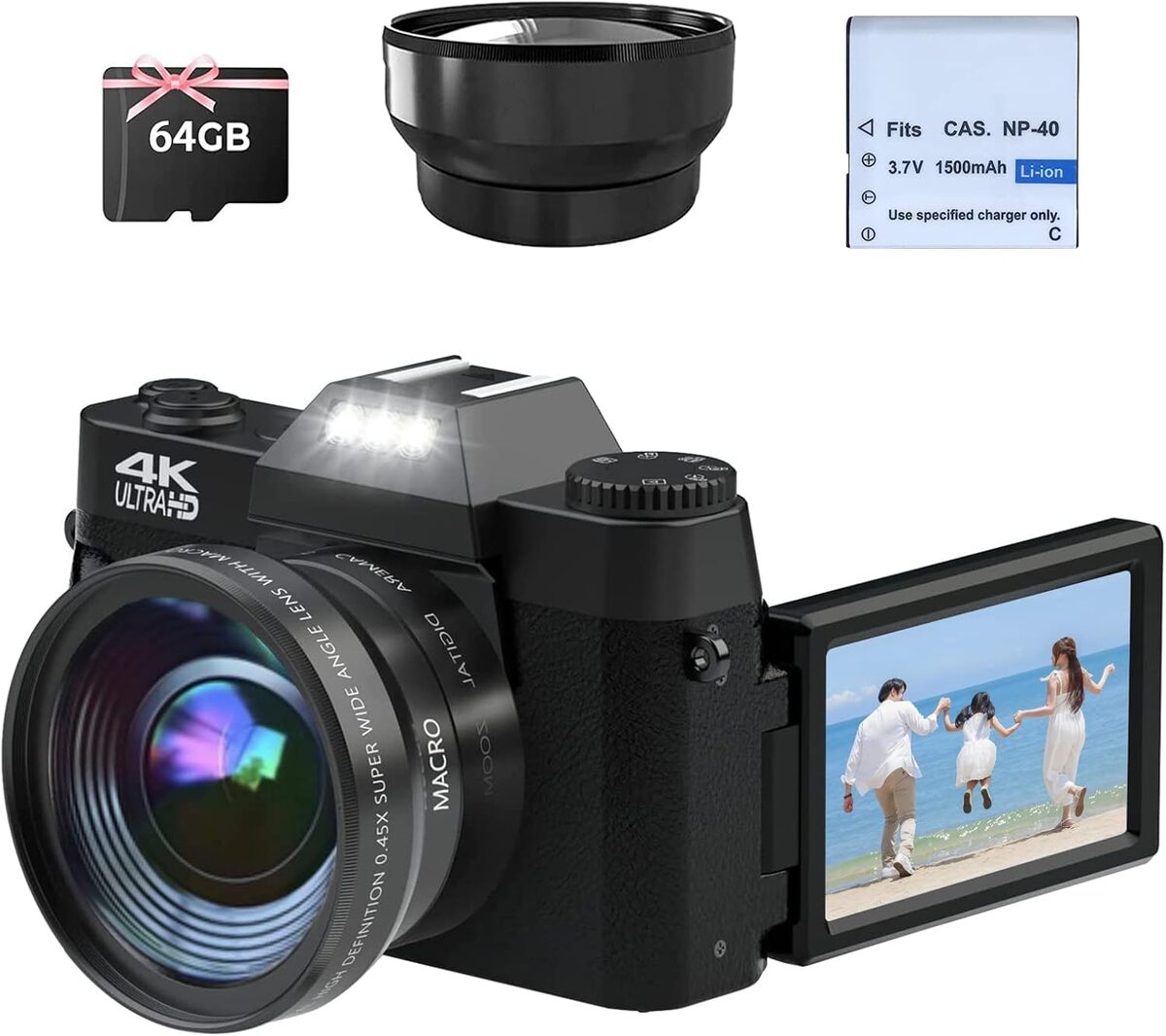 Test : appareil photo numérique CCN 4K, compact et polyvalent