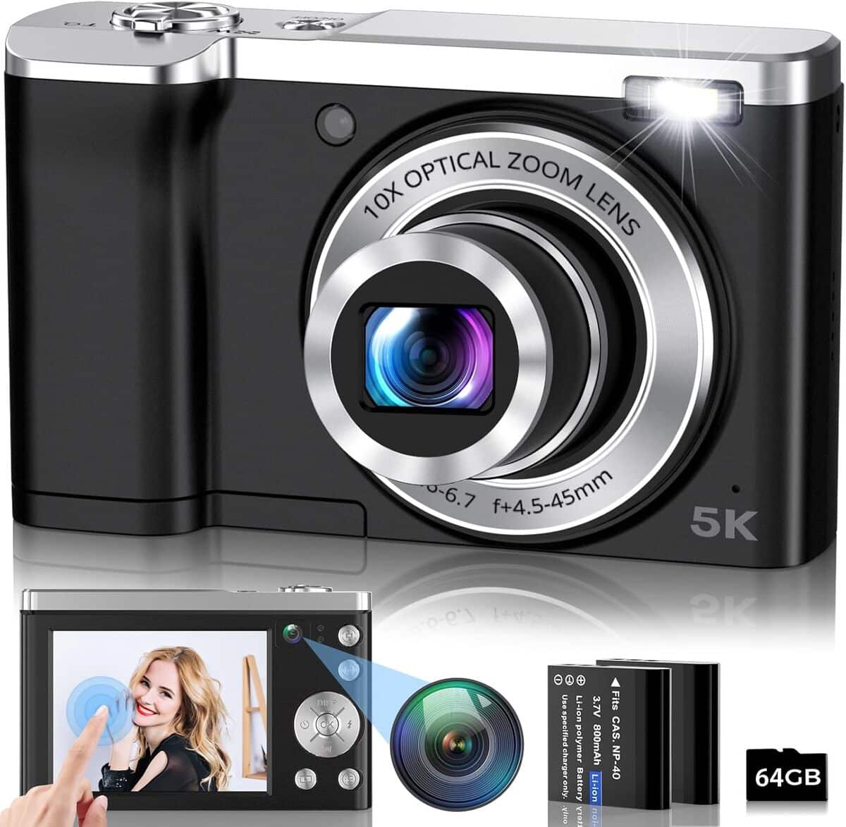 Test du compact numérique Canon : performances 5K en poche