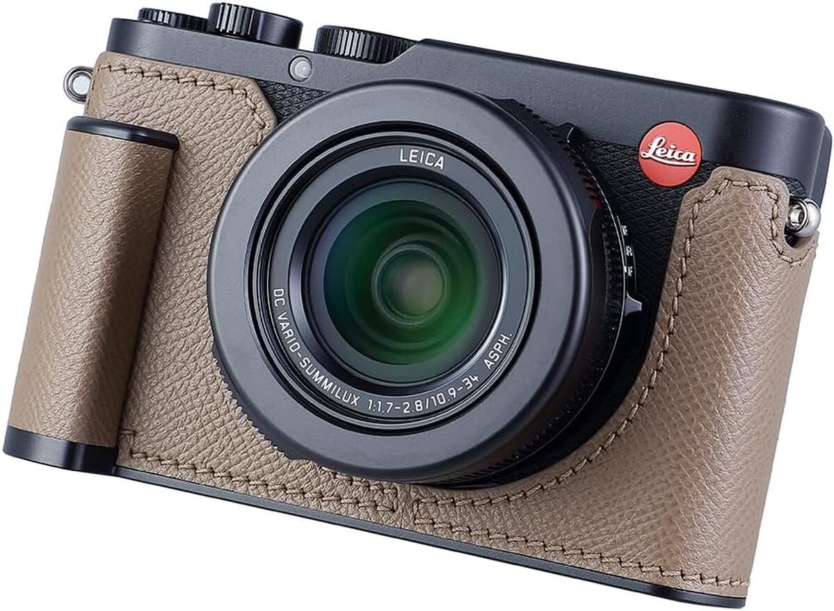 Test du demi-étui en cuir SIUTATDSH pour Leica D-LUX 8 : protection vintage et élégance