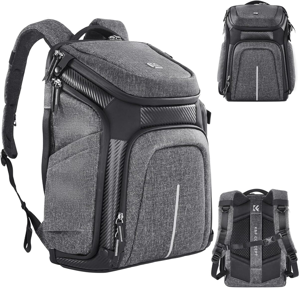 Test du sac à dos photo K&F Concept : praticité et espace au top