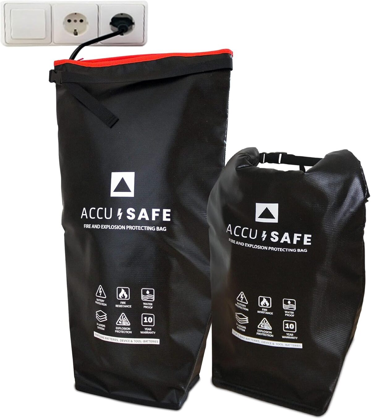 Test : accu Safe XL, sac de protection ignifuge pour Ebikes