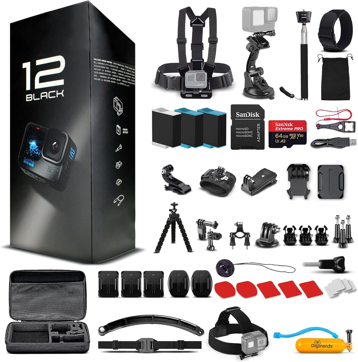 Test : goPro HERO12 Noir, performances et accessoires au rendez-vous