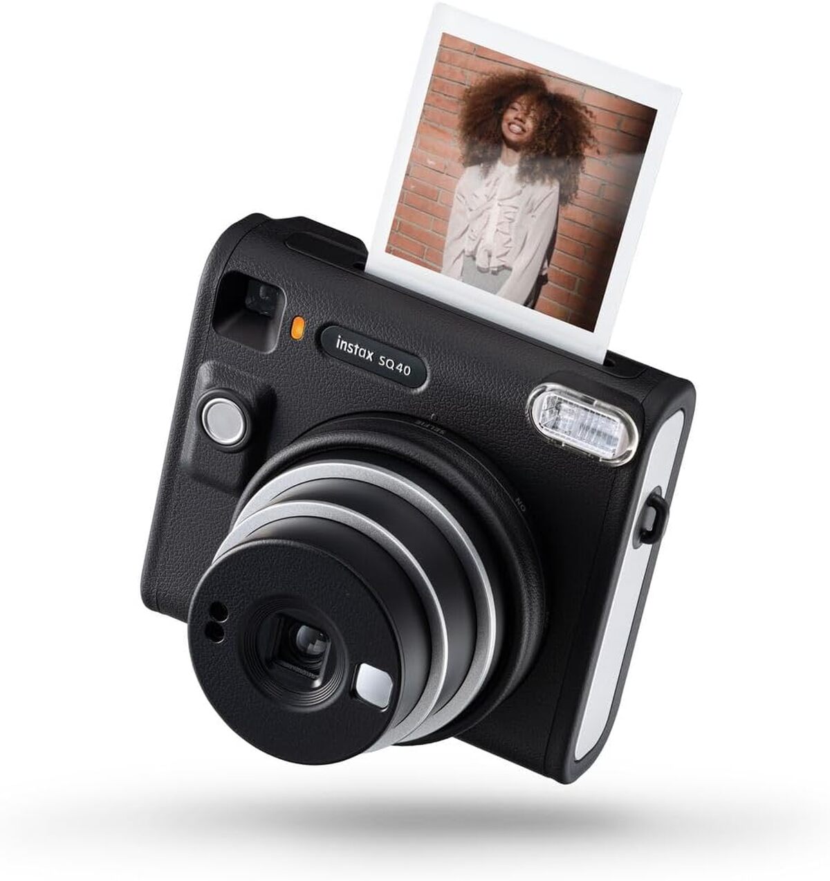 Test : instax SQ40 instant camera, finition noire texturée