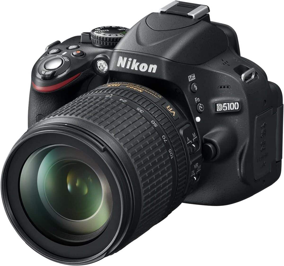 Test du Nikon D5100 : appareil photo reflex performant avec objectif AF-S VR 18-105 mm