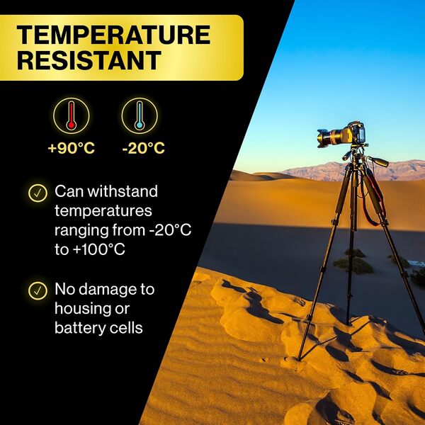 PATONA 2X Protect BLX-1 Batterie 2400mAh Compatible avec Olympus Om-1 Om-3 OM1 OM3 BLX1 BL-X1 BL X1 BLX 1 avec capteur NTC et boîtier V1 résistant à la Chaleur, Ignifuge