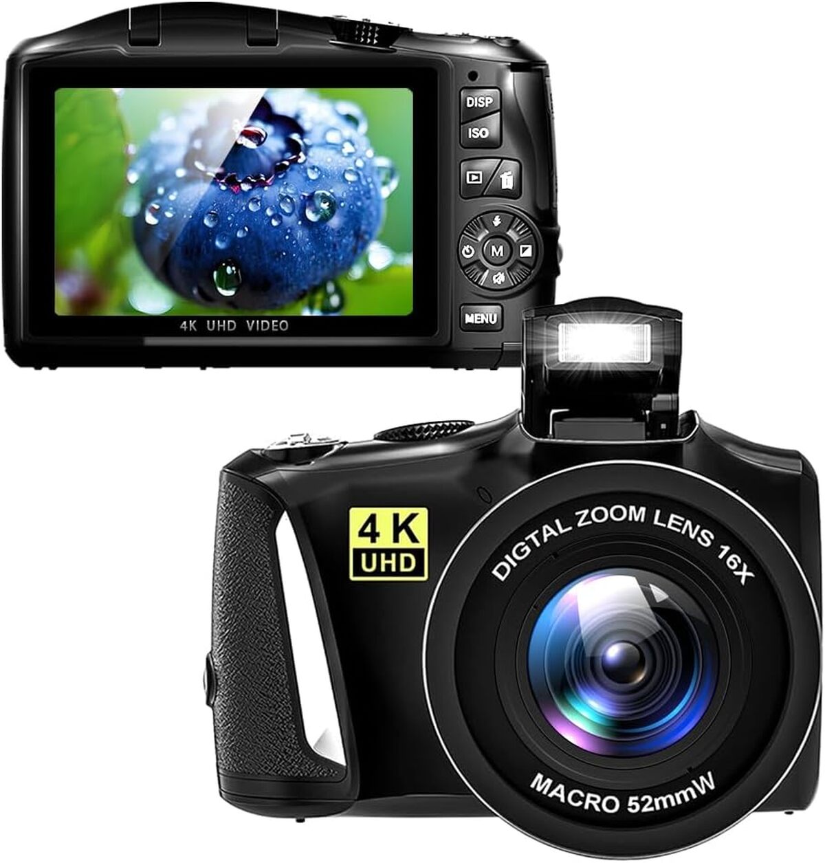 Test de l'Ade appareil photo 48MP : zoom puissant et fonctionnalités pour débutant