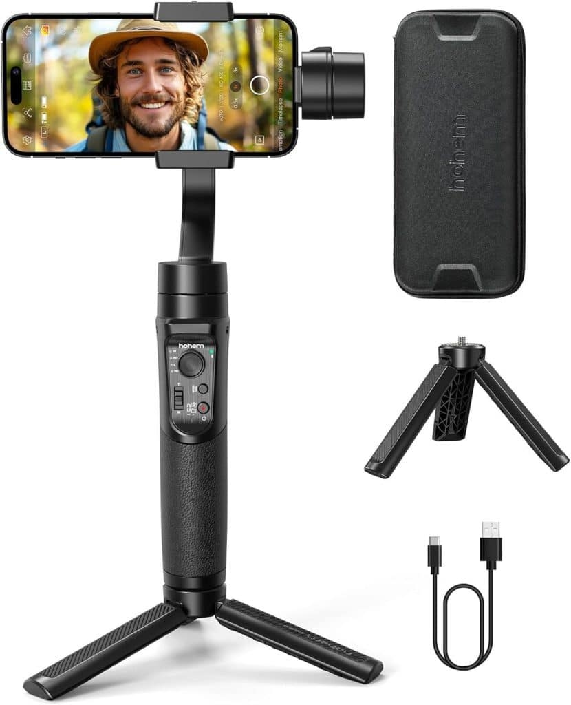 Test du stabilisateur smartphone Hohem iSteady Mobile+ 2025