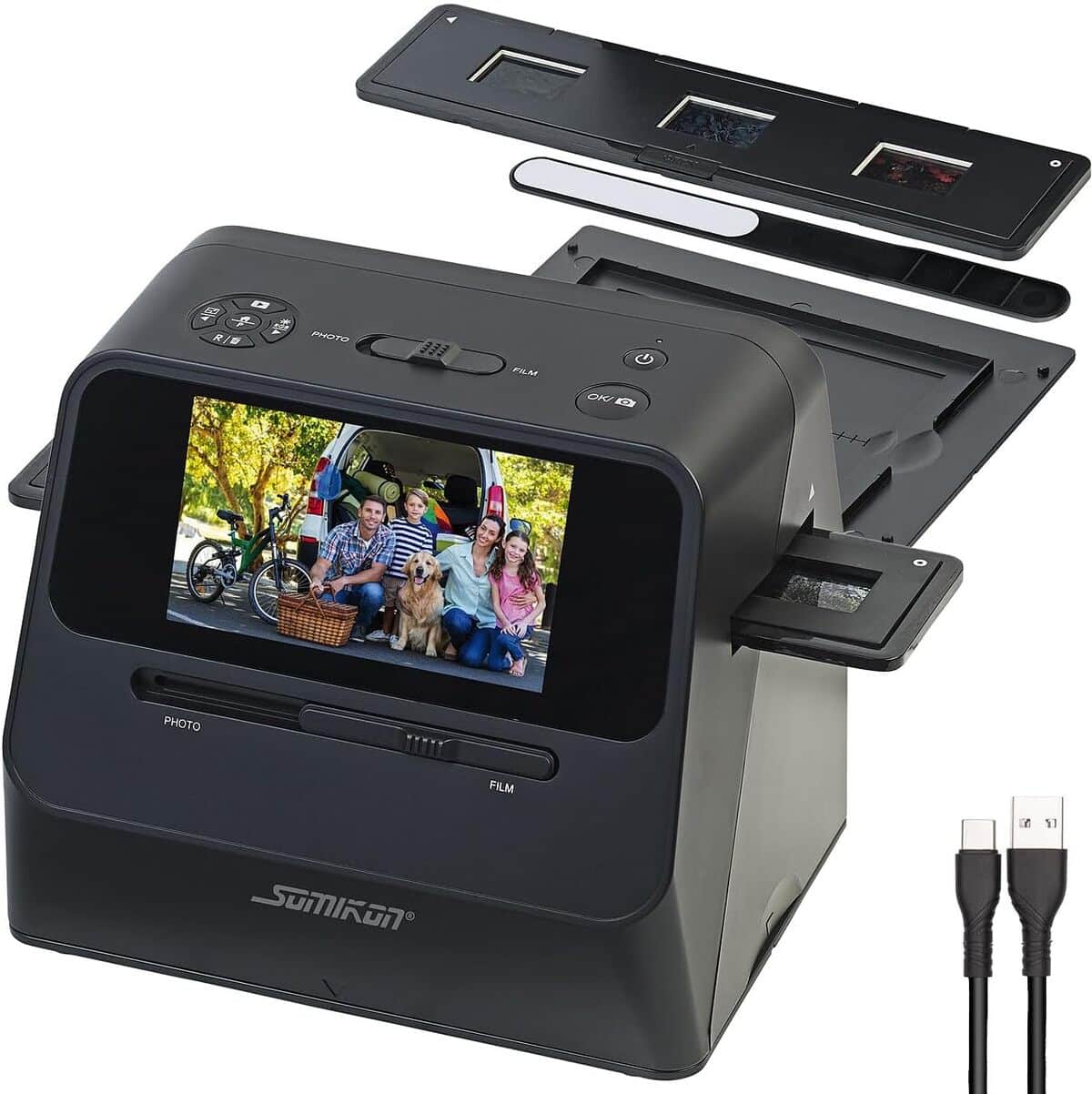 Test du scanner photo sans fil SD-1700 Somikon 22 Mpx