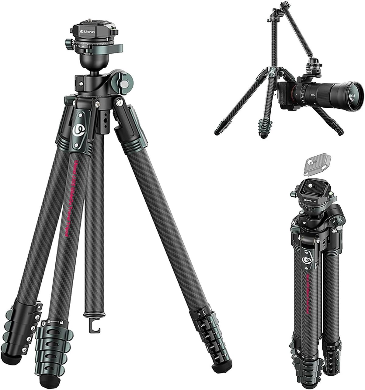 Test Ulanzi JJ05 GlideGo : trépied en carbone polyvalent pour DSLR