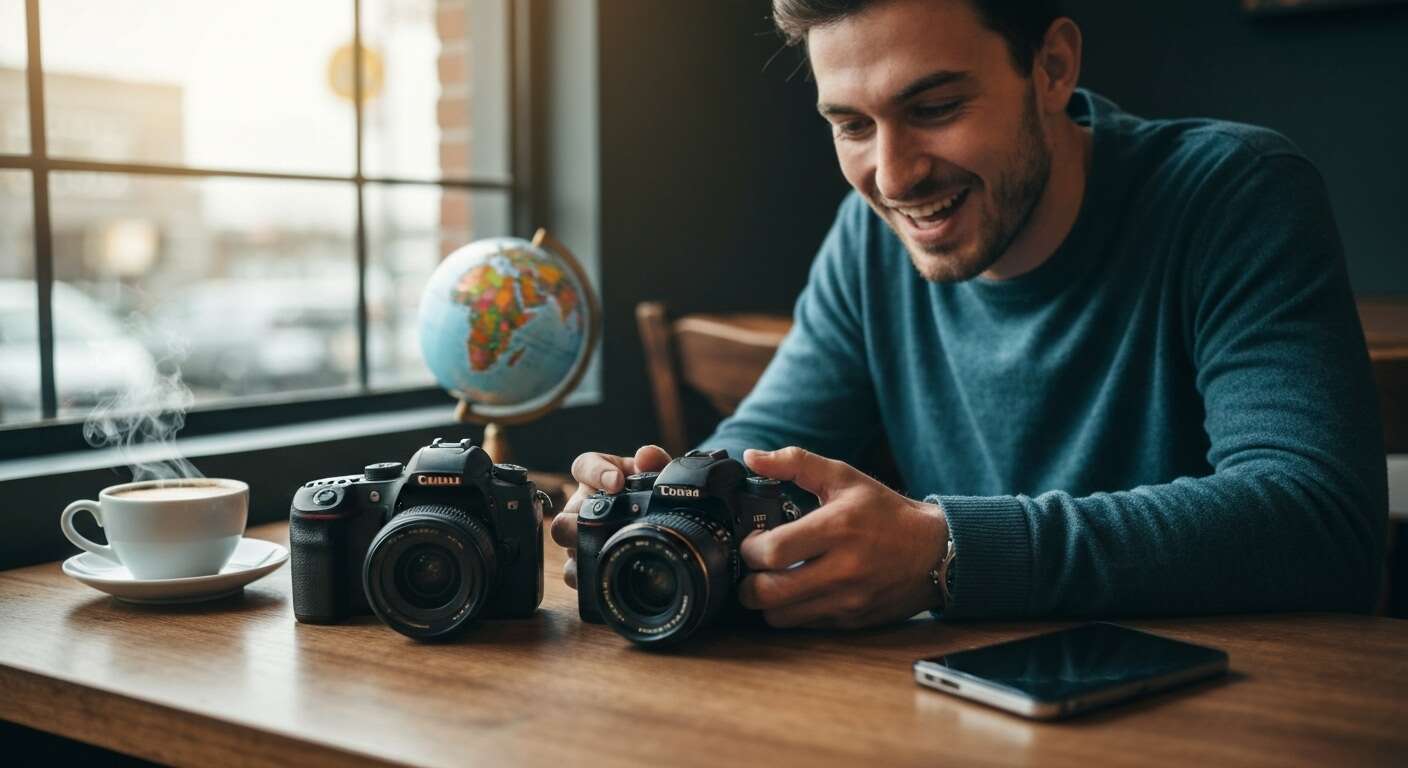 Les diff&eacute;rents types d'appareils photo pour voyager