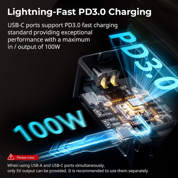 SMALLRIG Batterie V Mount VB99, Mini Batterie 99 Wh / 6800 mAh avec PD 100 W USB-C Charge Rapide, avec Plaque de Batterie V-Mount pour Appareil Photo Reflex numérique, caméscope, Trépied - 5048