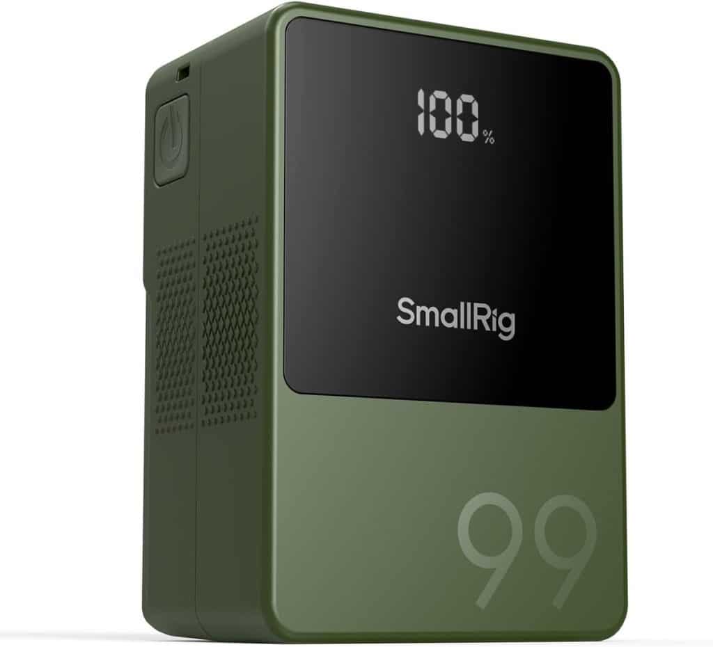 Test : batterie SmallRig VB99 99 Wh performante et polyvalente