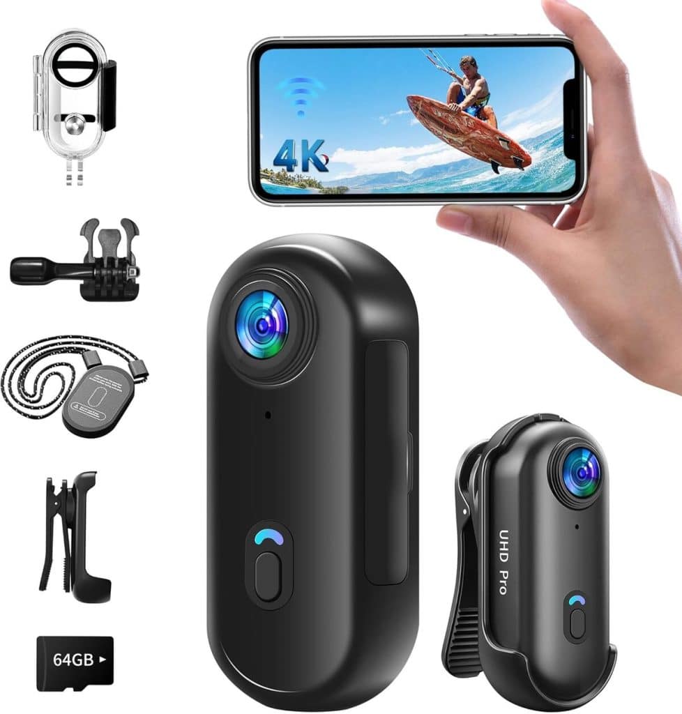 Test de la caméra sport 4K Baobylon : étanche et magnétique pour moto et vélo