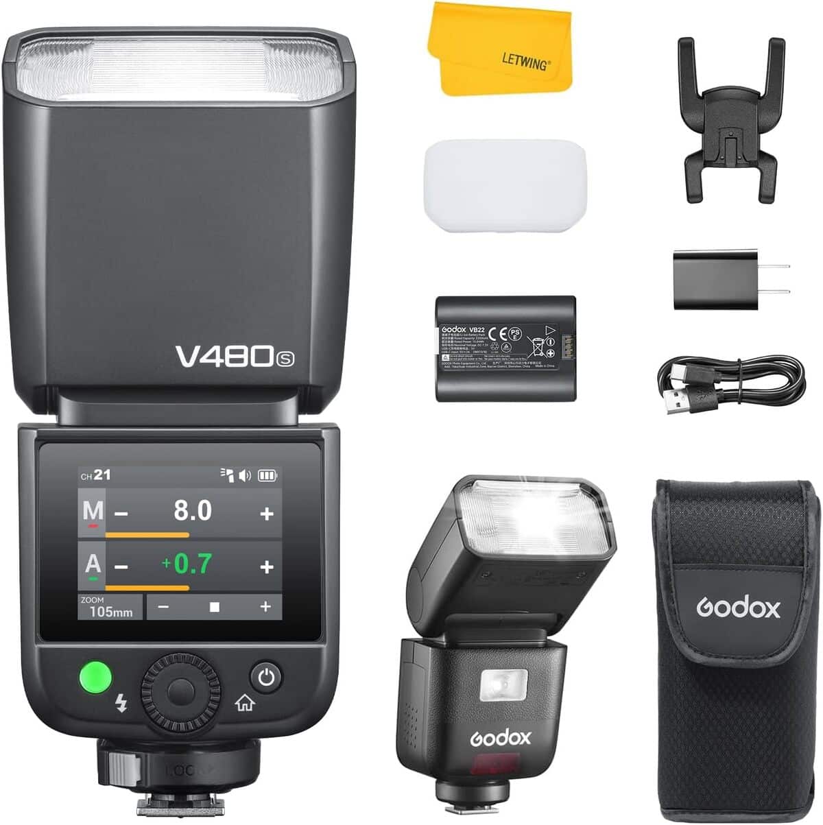 Test du flash Godox V480S : puissance et réactivité