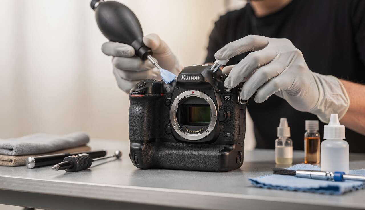 Nettoyer son capteur d'appareil photo : guide pour un nettoyage sécurisé