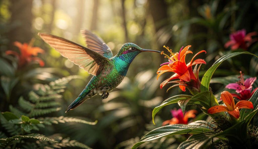 Photographier les colibris au Costa Rica : conseils pour amateurs