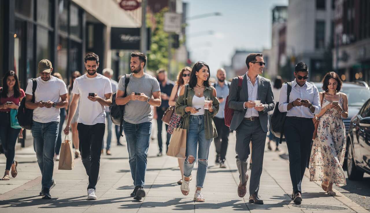 Approcher et immortaliser les passants avec discr&eacute;tion