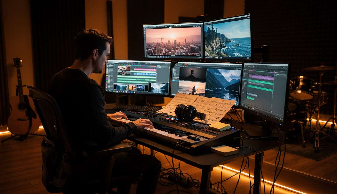 Créer des bandes-son pour vos films de voyage