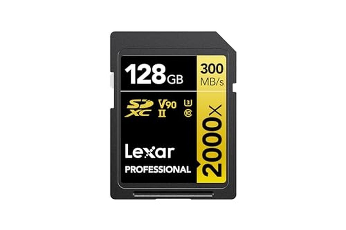 Test de la carte SD Lexar Professional 2000x 128Go