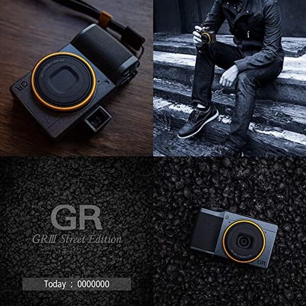 Découvrez le Ricoh GRIII Kit Street Edition : un appareil photo compact et conçu pour l'expertise photographique. Idéal pour la photographie de rue, il allie performance et portabilité.