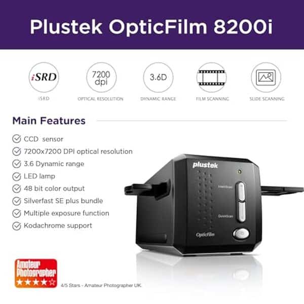Découvrez le test complet du plustek OpticFilm 8200i SE : performances, précision et avis sur ce scanner 35mm ultra précis pour numérisations haute qualité.