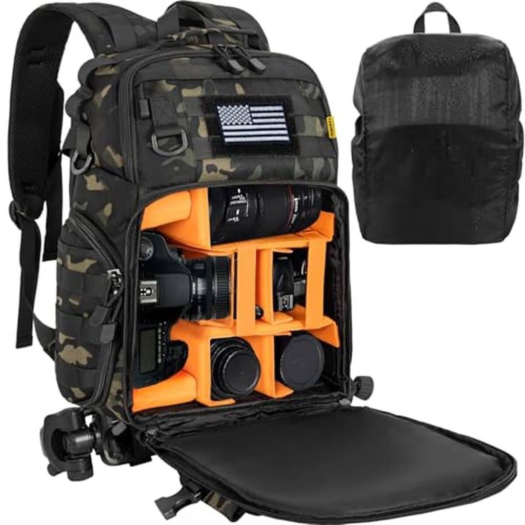 Test du sac à dos Canon/Nikon/Sony/DJI : résistance à l'eau et compartiment 15, 6