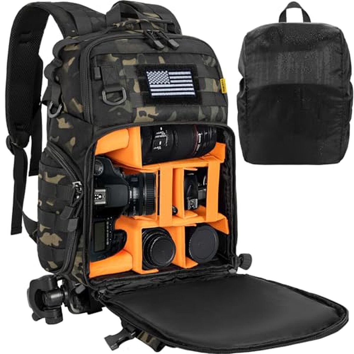 Test du sac à dos Canon/Nikon/Sony/DJI : résistance à l'eau et compartiment 15, 6