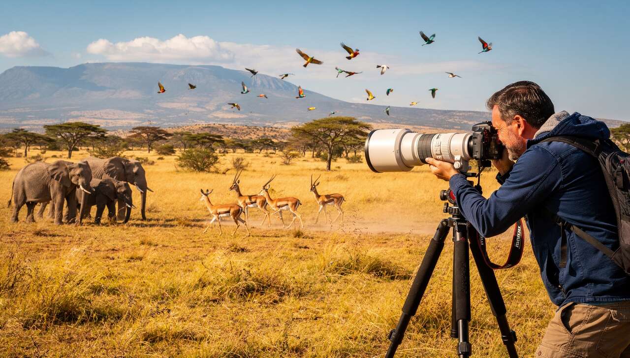 Téléobjectifs : capturer l'action à distance