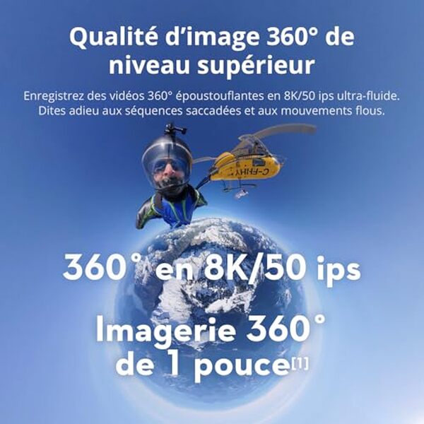 Découvrez le test complet de la DJI Osmo 360 : une caméra d'action révolutionnaire offrant une résolution 8K native. Plongez dans les fonctionnalités avancées de cet appareil conçu pour capturer des moments inoubliables.
