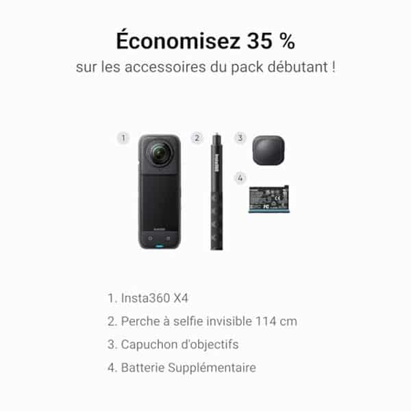 Découvrez notre test complet de l'Insta360 X4, la caméra 360° 8K idéale pour les débutants : performances, fonctionnalités et prix analysés en détail. 