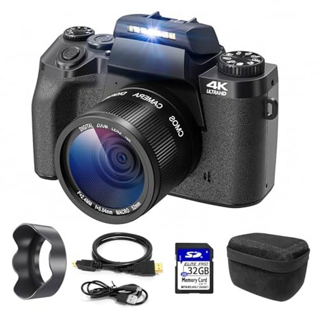 Test : appareil photo 4K CCN 64MP - zoom et WiFi