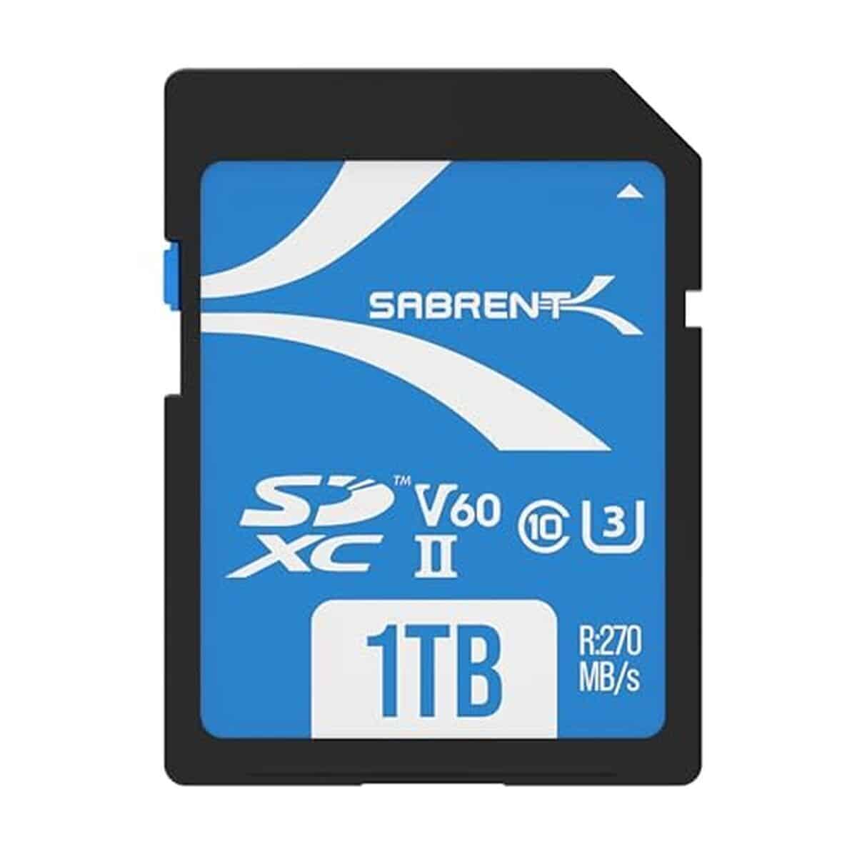 Test de la carte SD 1 To Sabrent SD-TL60-1TB : performance pour photographes professionnels