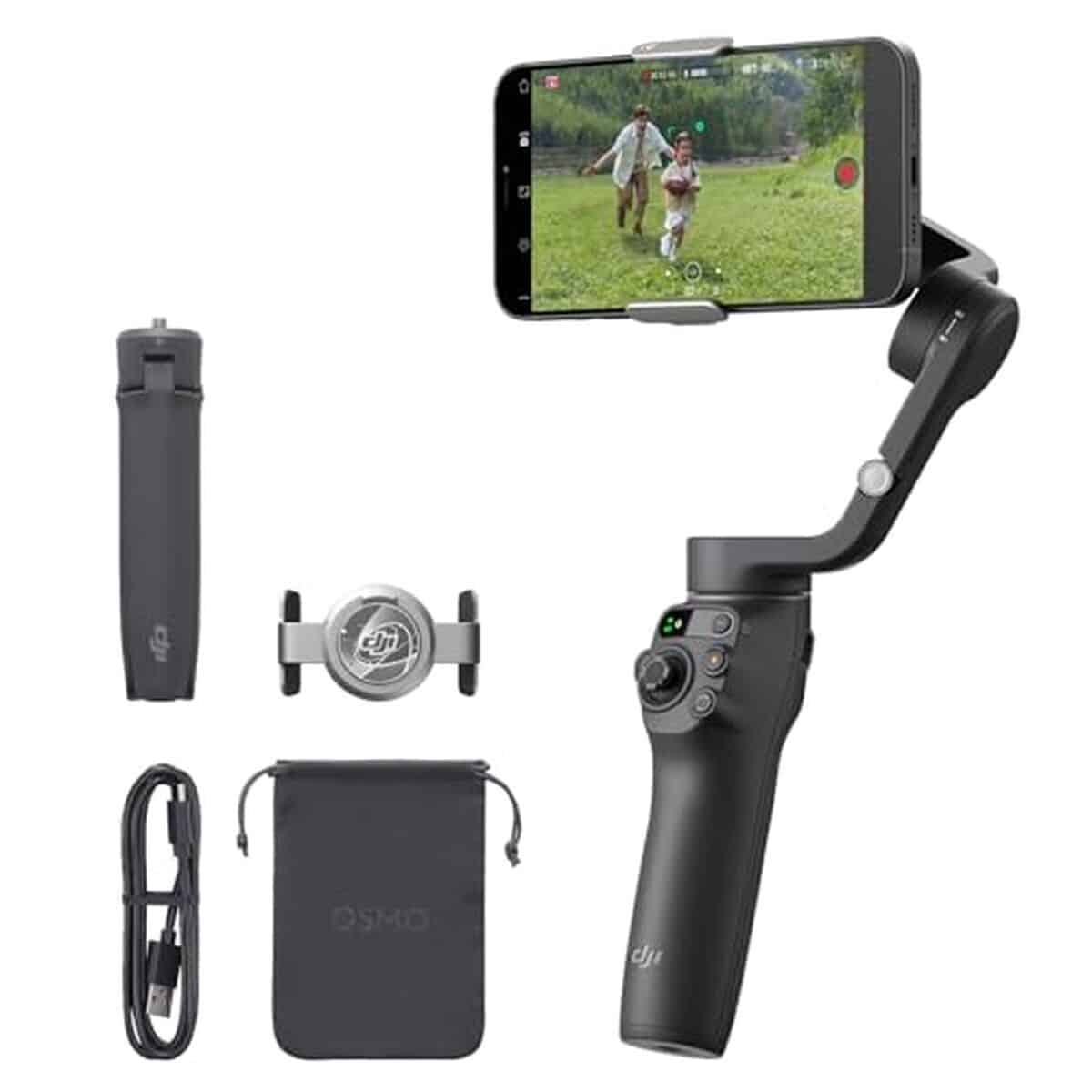 Test DJI OSMO Mobile 6 : stabilisateur Smartphone Pivotant Et Extensible