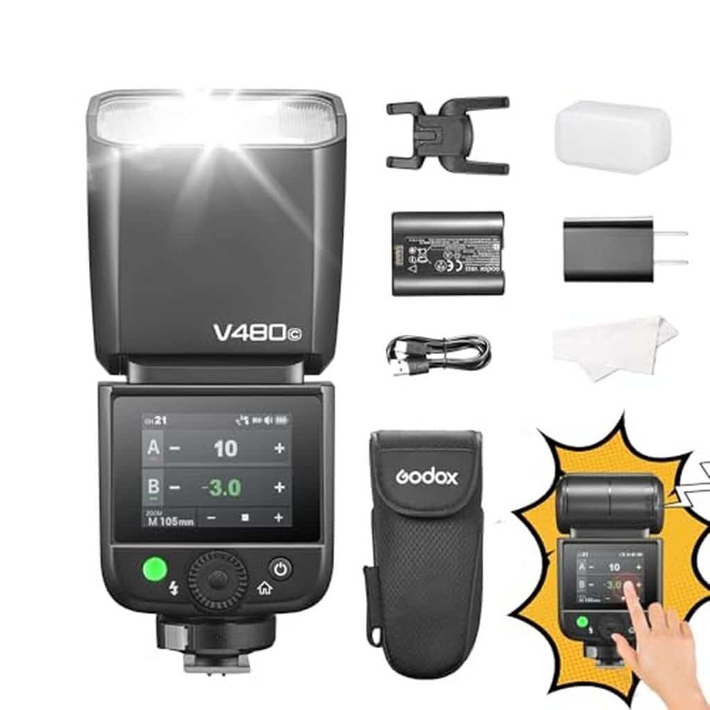 Test du Godox V480 S : flash TTL Speedlite pour sony