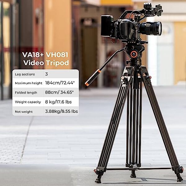 Découvrez notre test détaillé du trépied vidéo K&F Concept 184 cm avec sa tête panoramique 360°. Performance, stabilité et facilité d'utilisation analysées. 