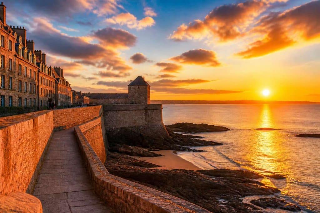 Comment capturer de superbes couchers de soleil à Saint-Malo ?