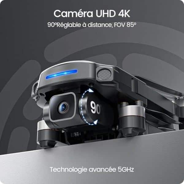 Découvrez notre test complet du drone Holy Stone HS360S avec caméra 4K, gPS intégré et stabilisation avancée. Caractéristiques, performances et avis d'expert.