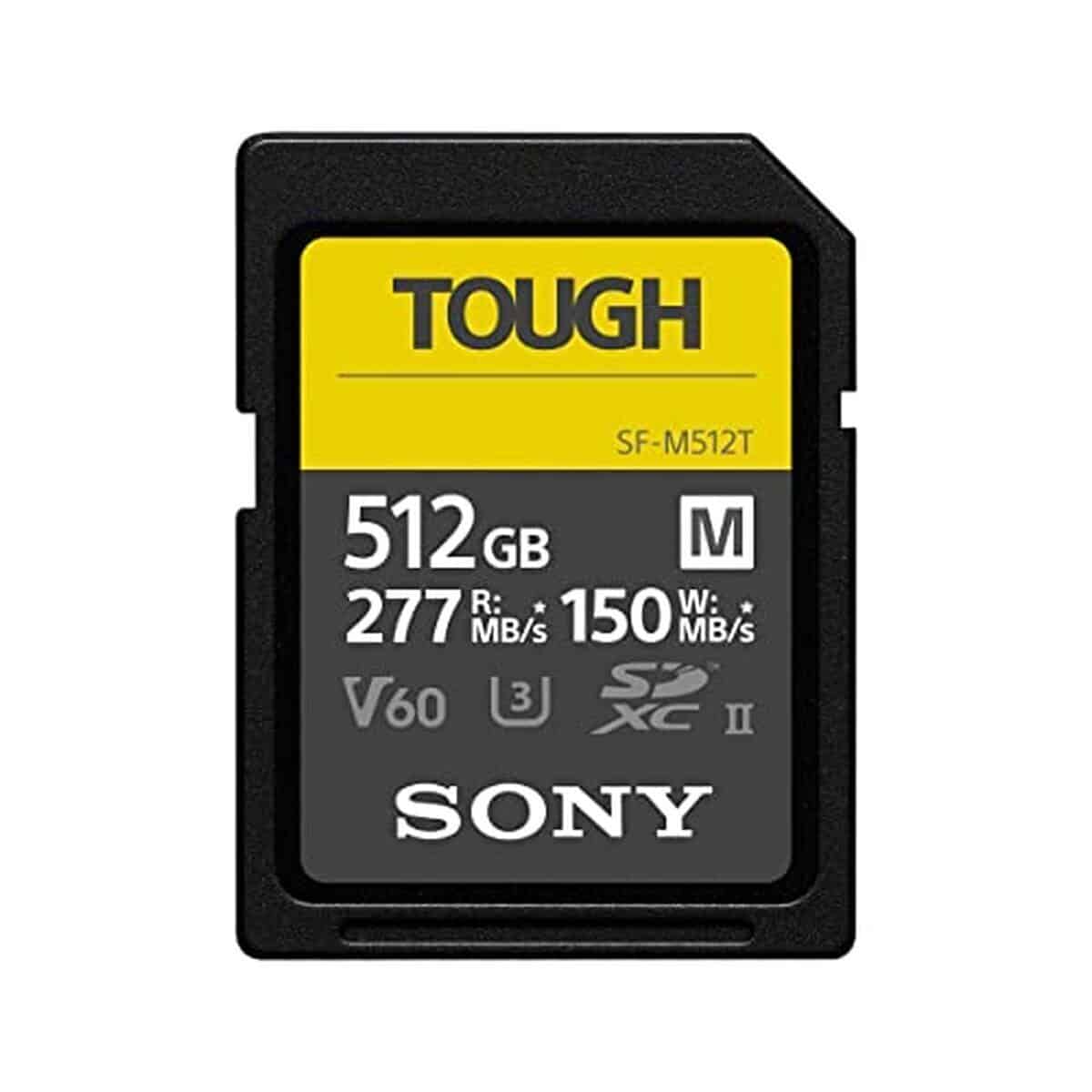 Test de la carte mémoire Sony SFM512T.SYM 512GB