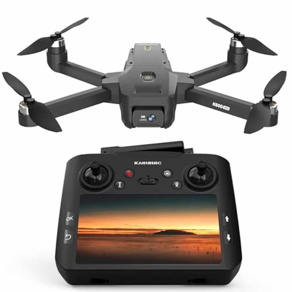 Test du drone avec caméra 4, 5 pouces LCD et moteur brushless