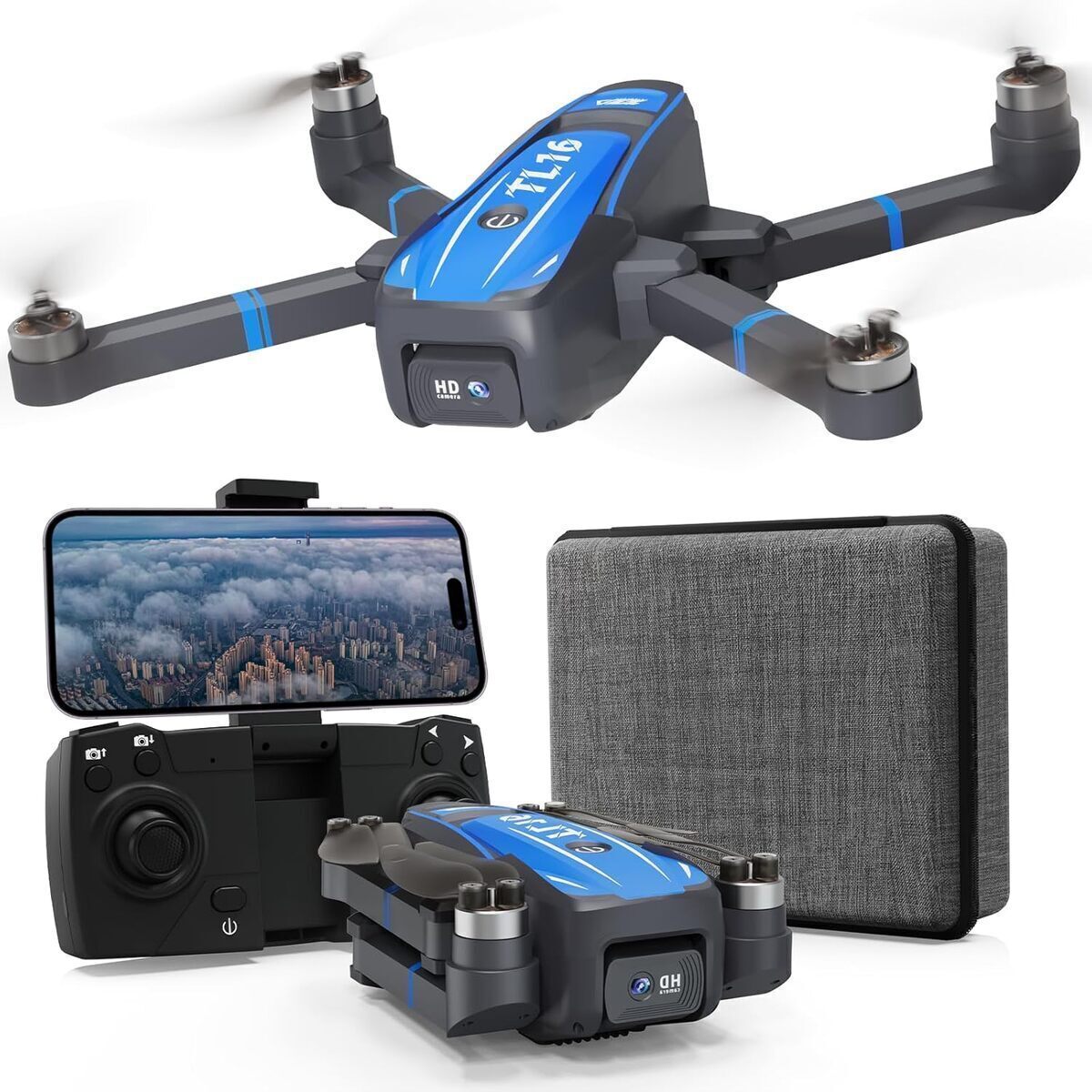 Test du drone Toladrone TL16 : caméra 4K et moteur sans balais