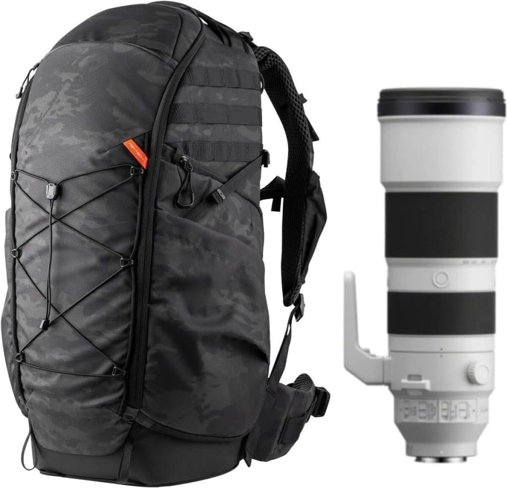 Test du sac à dos PGYTECH OnePro : pour téléobjectifs canon et sony jusqu'à 1200 mm