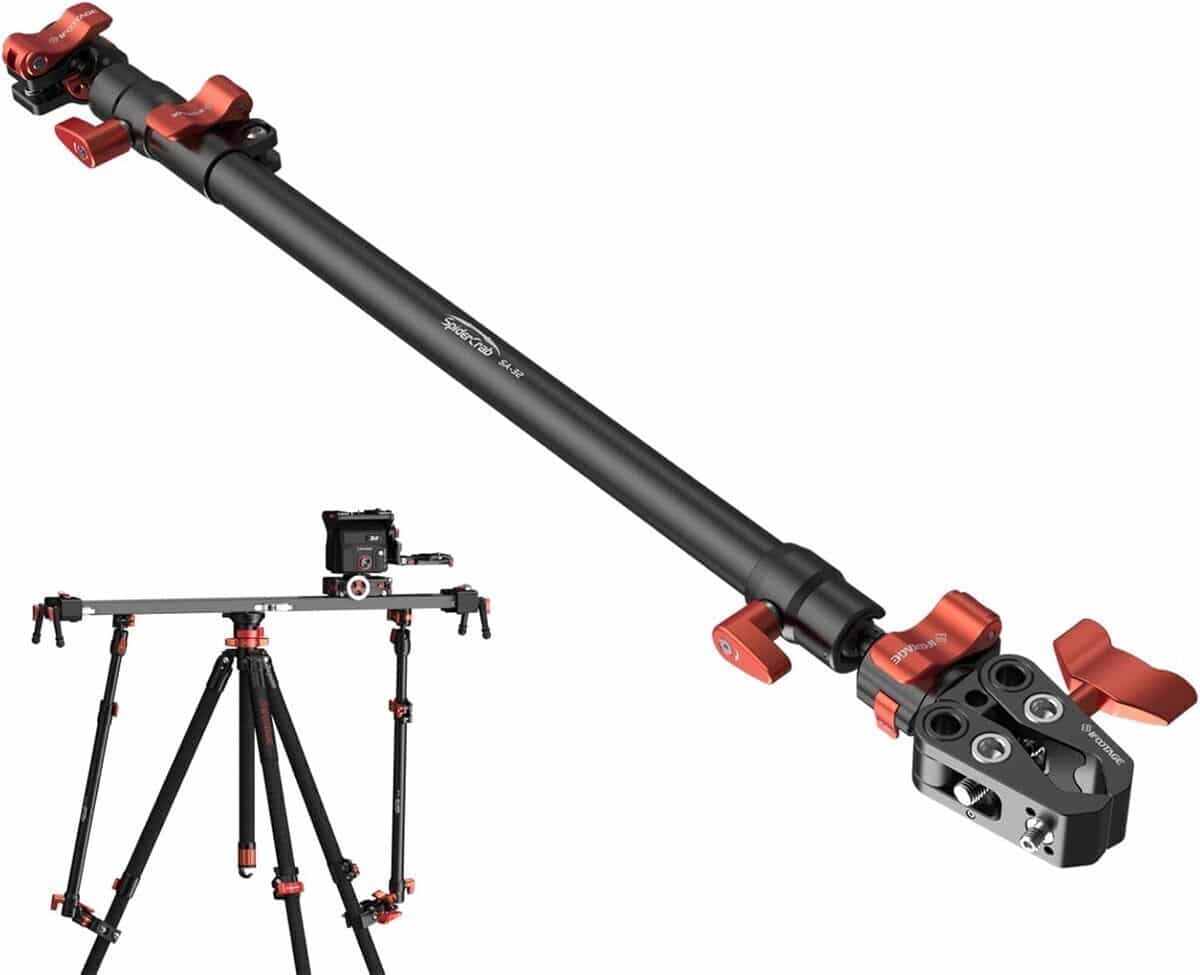Test du stabilisateur IFOOTAGE SA-32 : bras coulissant à 360° pour appareil photo