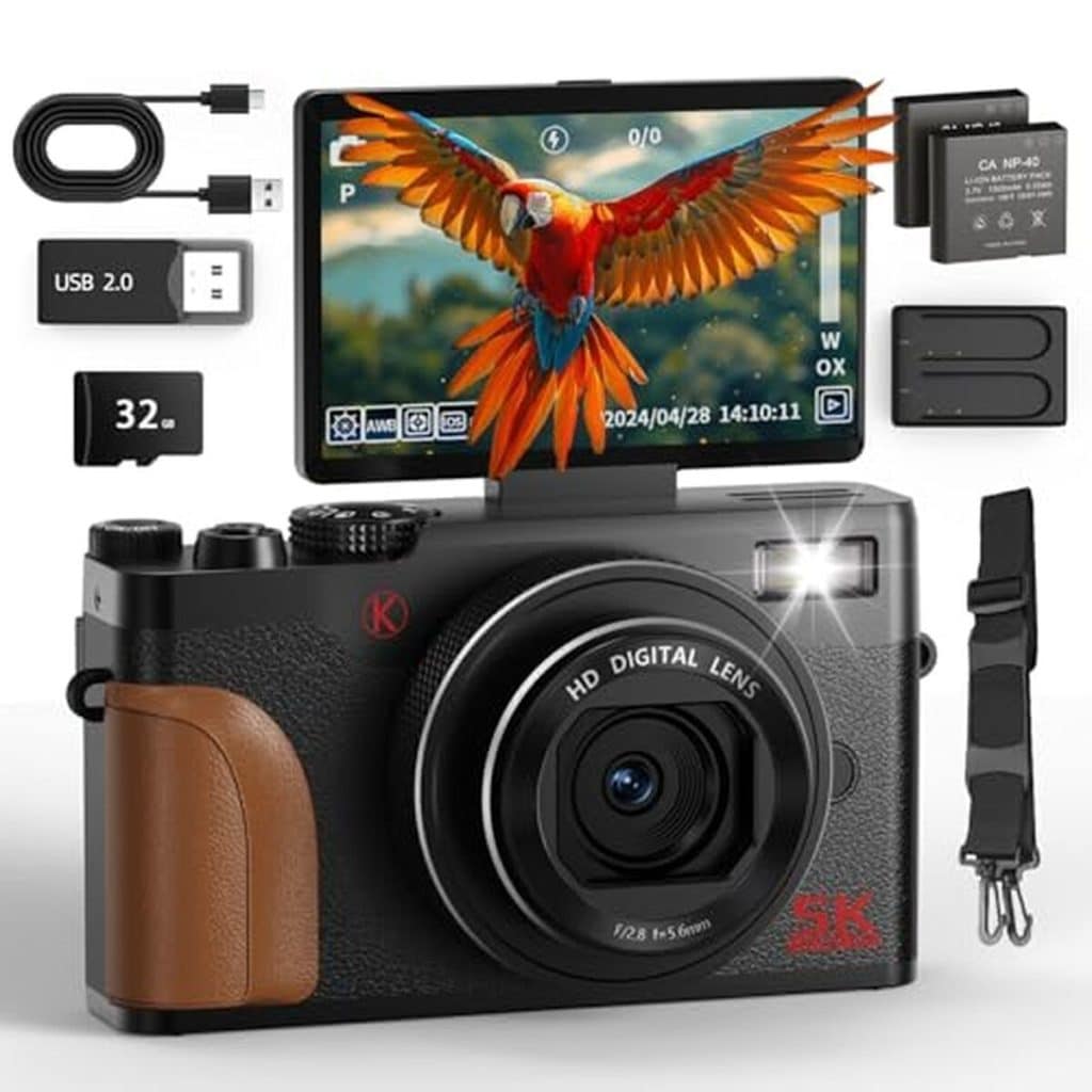 Test : nbd appareil photo 5k compact pour vlogging et voyage