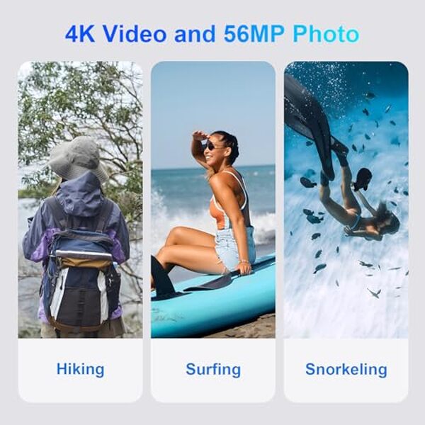 Découvrez notre test complet de cet appareil photo sous-marin 4K compact 56 MP étanche. Performances, qualité d'image et caractéristiques techniques : tous les détails pour bien choisir.