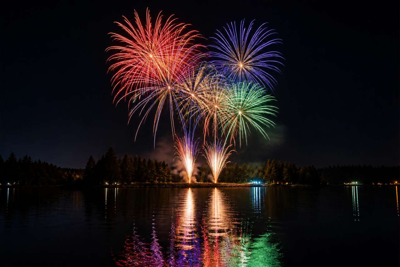 Réussir des photos de feux d'artifice : astuces et techniques