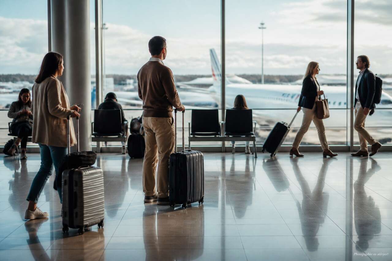 Quels sujets photographier en a&eacute;roport: raconter l&rsquo;escale